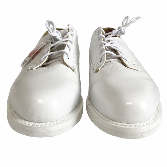 NWOT VIBRAM WOMEN'S WHITE LEATHER LACE UP DRESS SHOES -9 - Picture 2 of 10